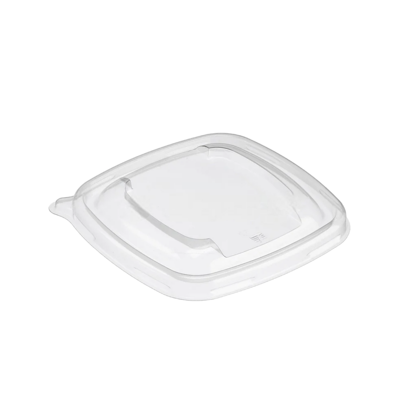 Sabert RPET Lid for Small Square Pulp Bowl