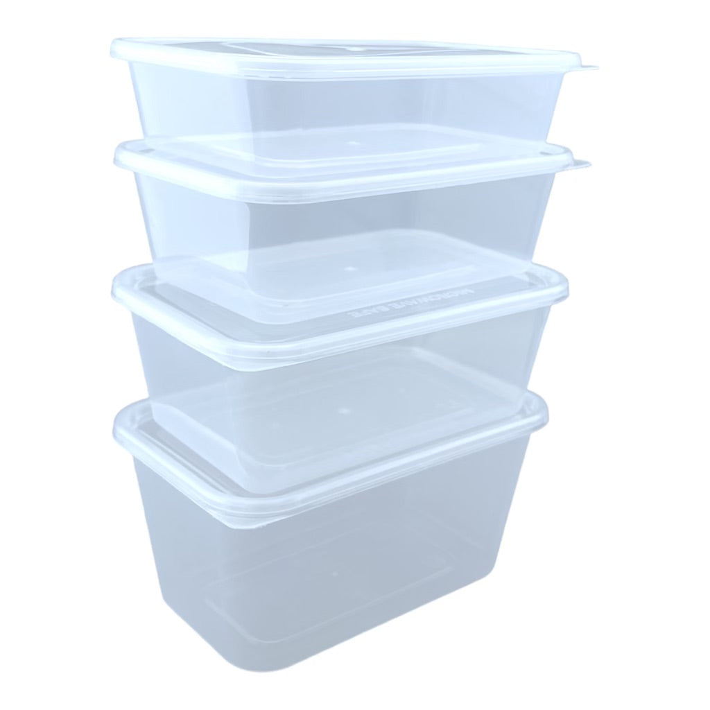 Heavy Duty Microwavable container (4 Sizes)