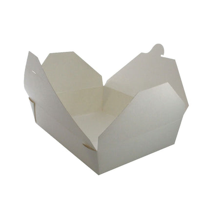 No2 White Biodegradable Leakproof Container