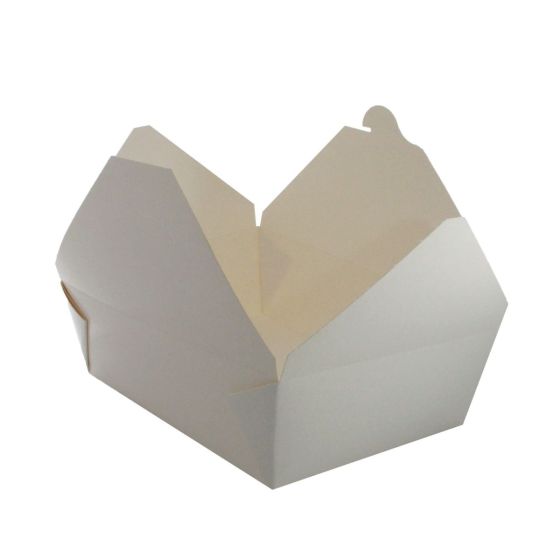 No3 White Biodegradable Leakproof Container