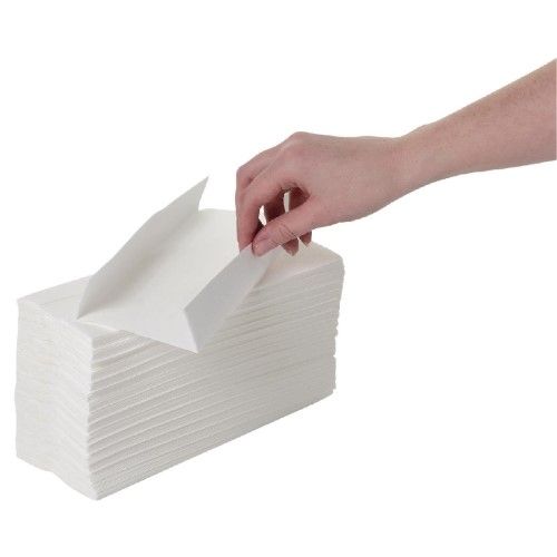 White C-Fold 2ply Hand Towel