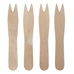 Birchwood Wooden Chip Forks