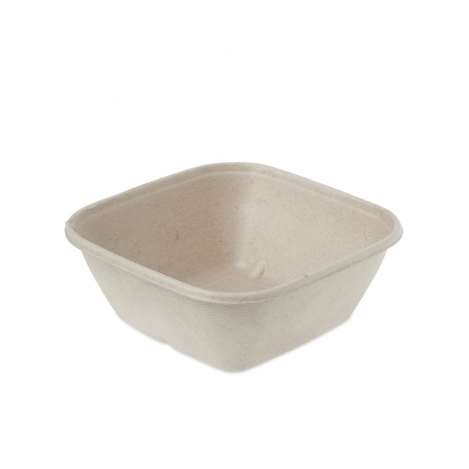 Sabert 1000ml Wide Square Pulp Bowl (Base) – Food Packaging Direct