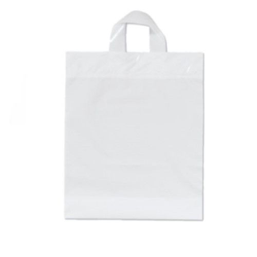 Large SOS White Plastic Bag